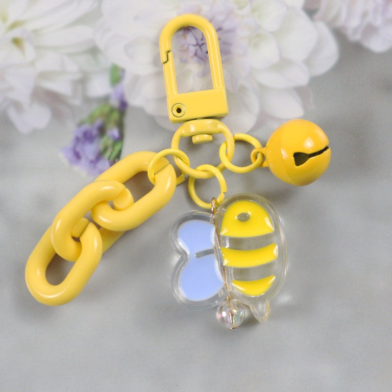 Wholesale Colorful Small Animal Acrylic Keychain
