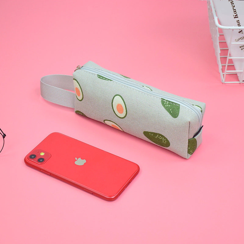 Wholesale Canvas Portable Cartoon Animal Pen Bags