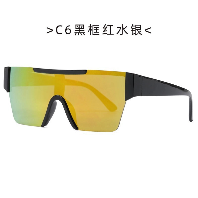 Wholesale Frameless sunglasses for men and women with integrated lenses