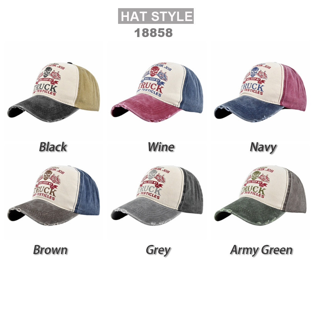 Gorra de béisbol bordada de algodón al por mayor