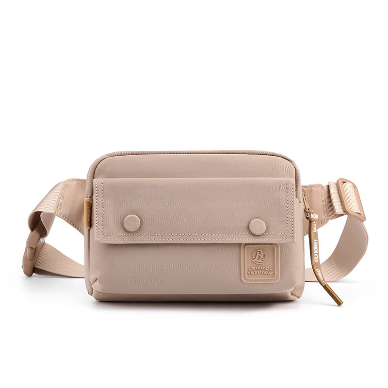 Bolsa de cintura deportiva de tela de nylon repelente al agua