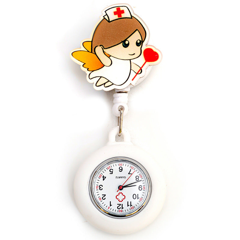 Wholesale Silicone Luminous Nurse Pocket Watch