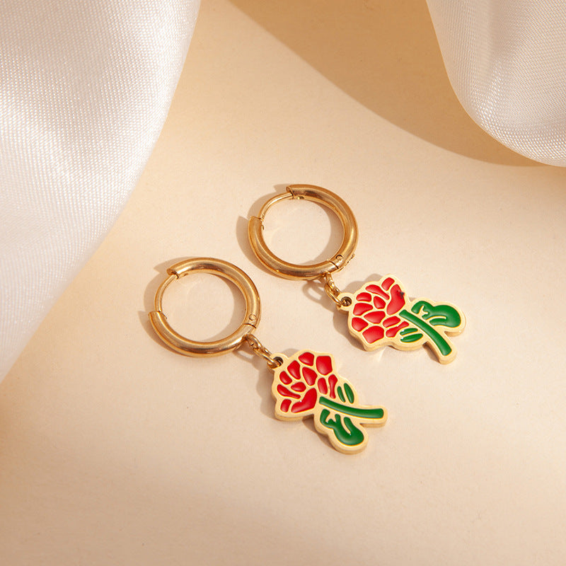 Wholesale Christmas bell earrings