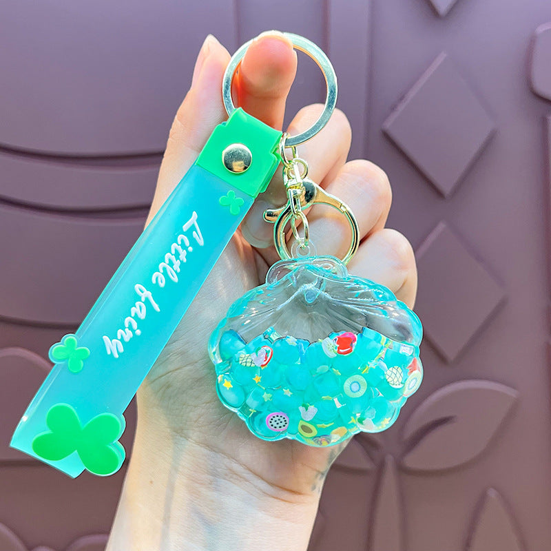 Wholesale Oil-infused Sugar Bean Shell Keychain