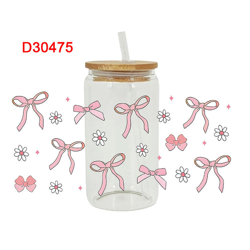 Wholesale UV Transfer Paste Glass Crystal Label Crystal Paste 16OZ UV DTF WRAPS