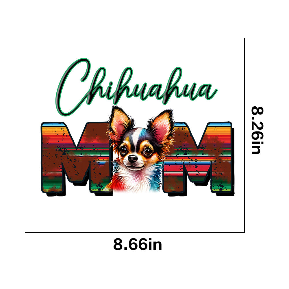 Wholesale 10pcs Dog Mom Series UV DTF Ready to Press Transfers Wraps