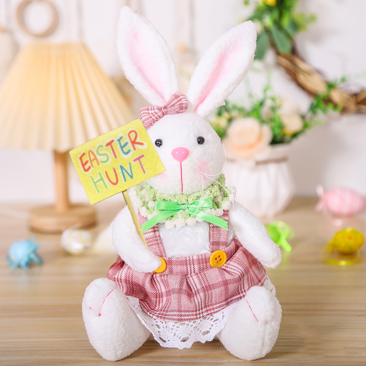 Wholesale Easter bunny doll holiday party cute doll ornaments creative scene props