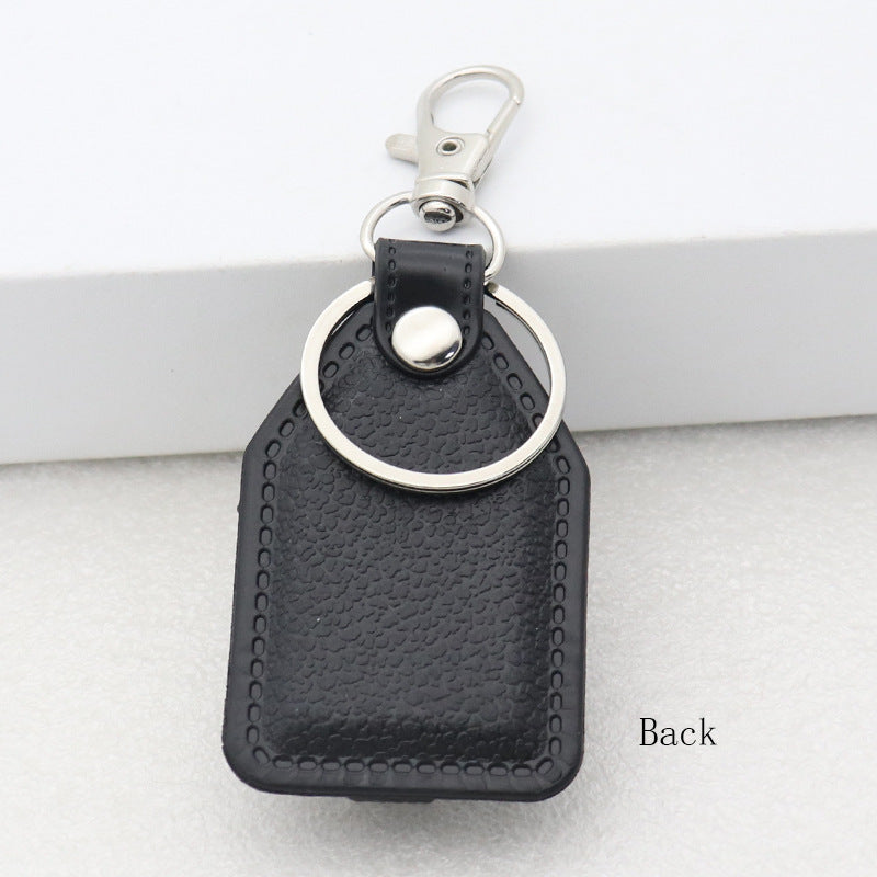 Wholesale Retro Metal PU Combination Car Pendant Keychain Jewelry Pendant