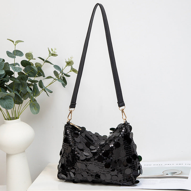 Wholesale Sequined underarm bag shoulder crossbody bag