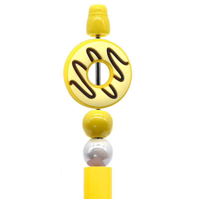 Wholesale Random 100pcs Product Donut Series Creative  Focal Beads