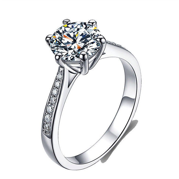 Wholesale recommend sterling silver couple ring a pair of closed ring