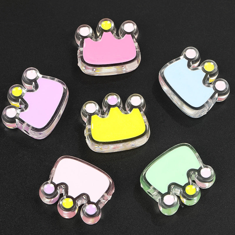 Wholesale 30PCS/PACK Cute Transparent Acrylic Skewer Beads