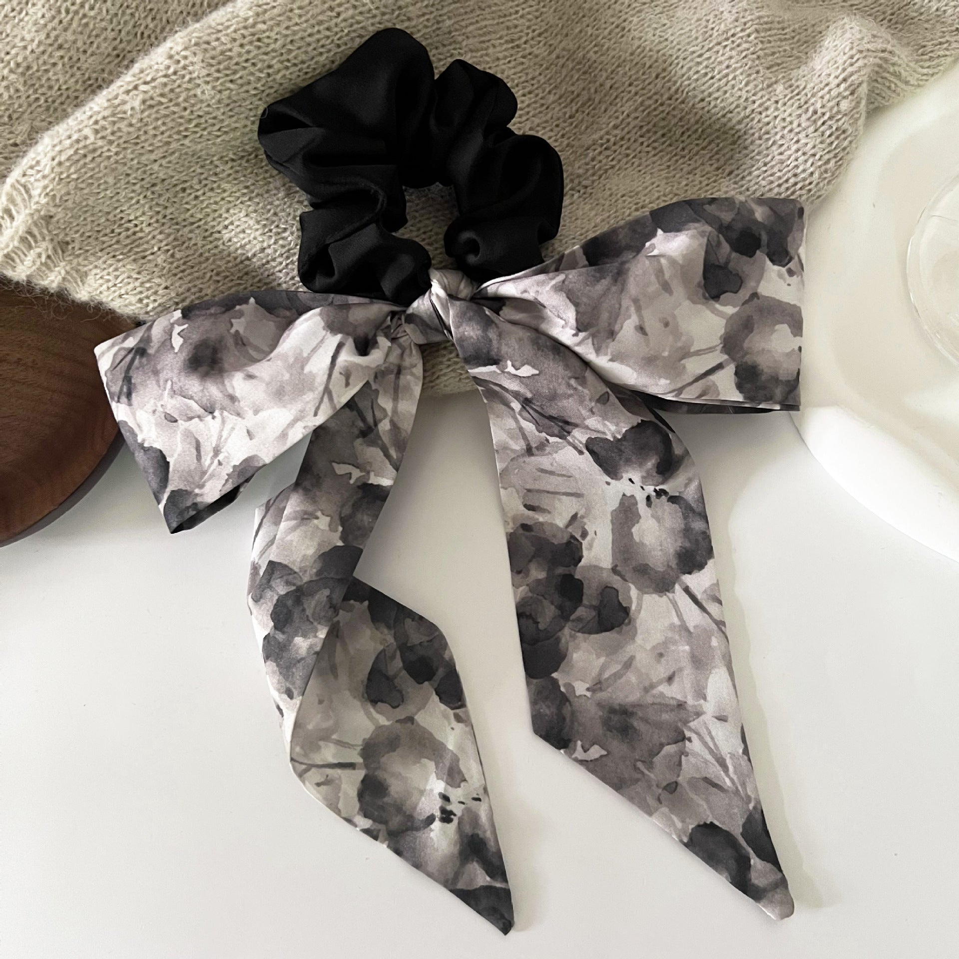 Wholesale Retro Ribbon Bow Hair Tie