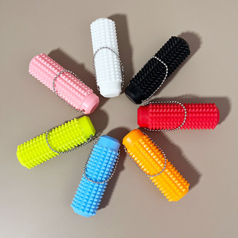 Wholesale New Mini Keychain Portable Fingertip Stress Relief Massager Keychain