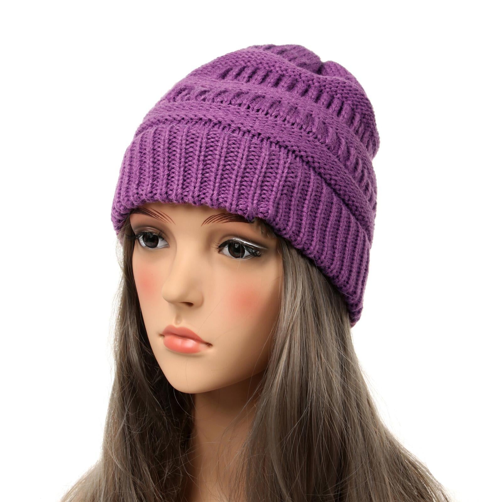 Wholesale Autumn and Winter Warm Wool Knitted Hat