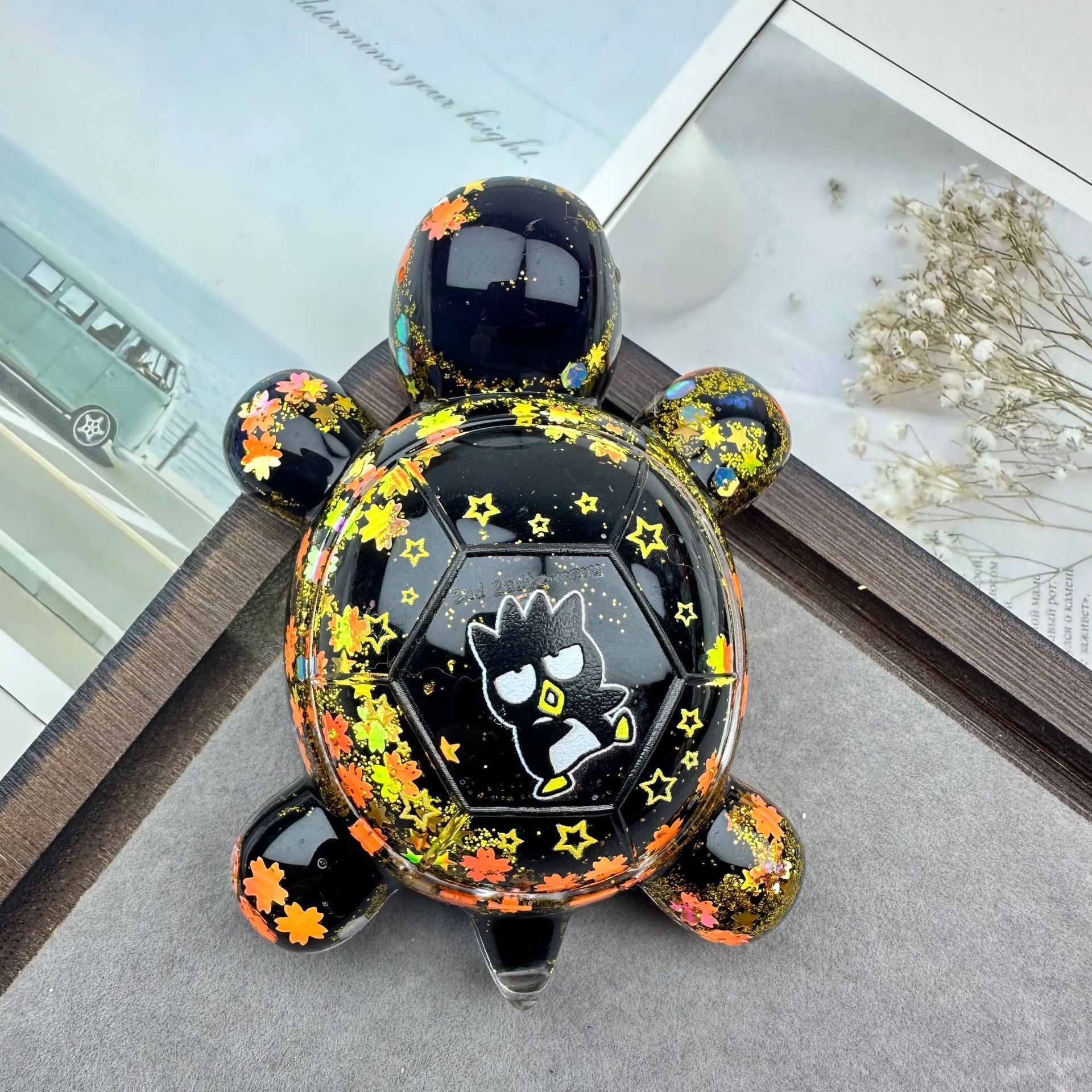Wholesale quicksand turtle flash luminous accessories Decorations special