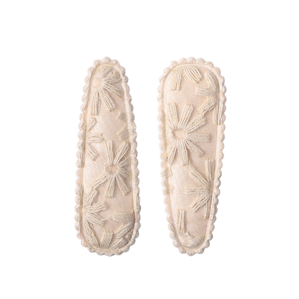 Wholesale Creative Sweet Floral BB Hair Clips