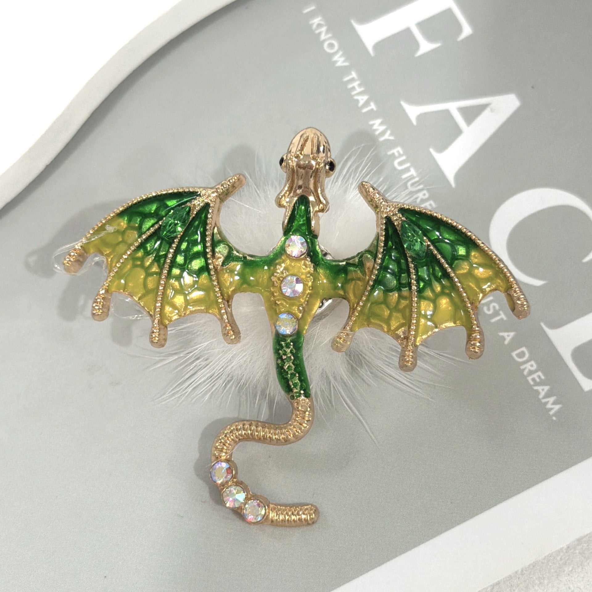 Wholesale Dragon Soft Clay Diamond Animal Accessories Beads