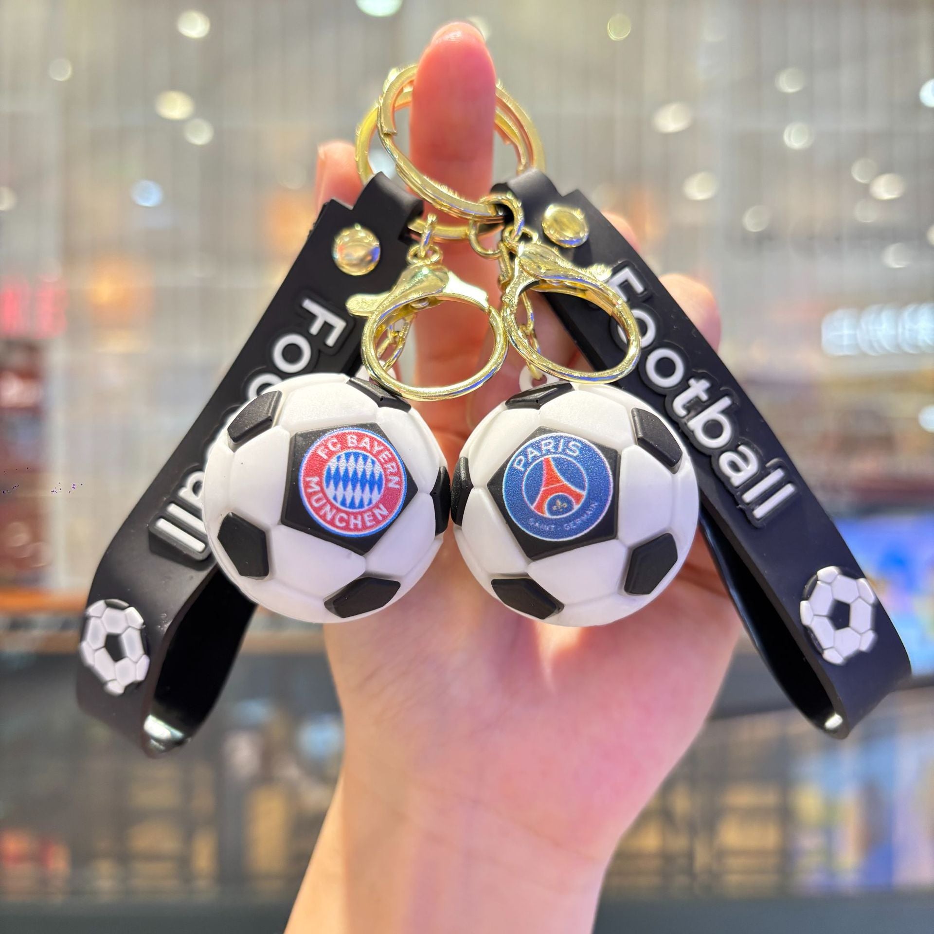 Wholesale Cartoon Football Games Cute Keychain OLY Exclusive