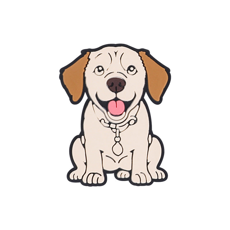 Wholesale 20pcs    Puppy silicone beads  Focal Beads