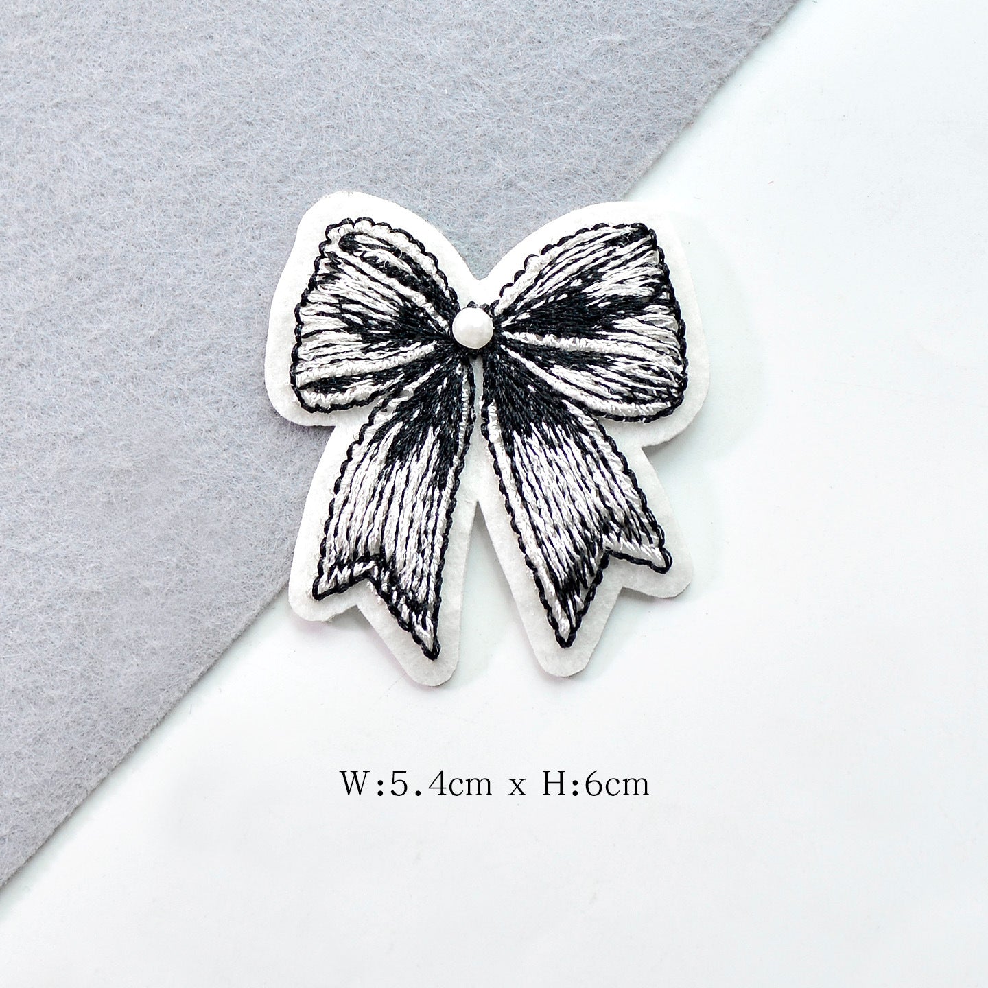 Wholesale Love Letter Bow Embroidered Felt Patch With Pink Sequin Trendy Decorative Accent For Clothing Repair Gift Or Boutique Resale