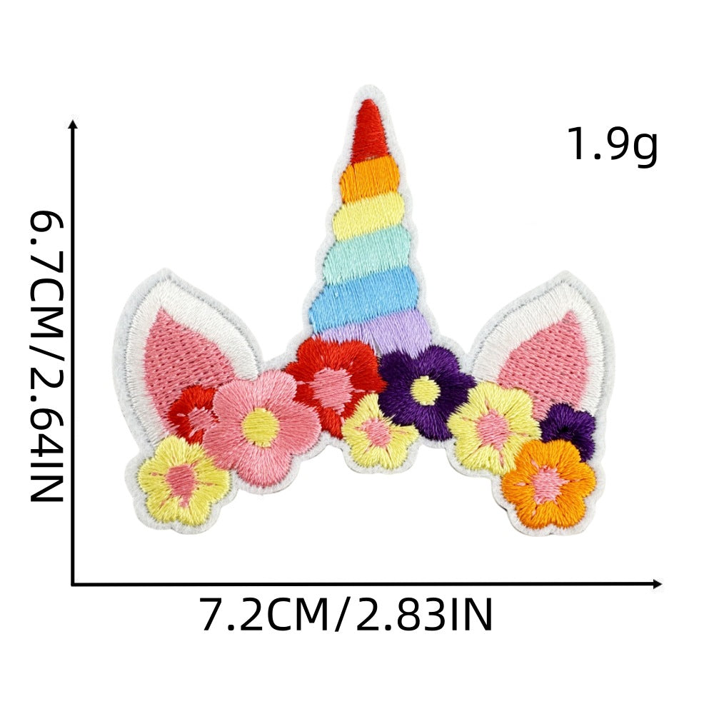 Wholesale Cartoon Mermaid Embroidered Patch
