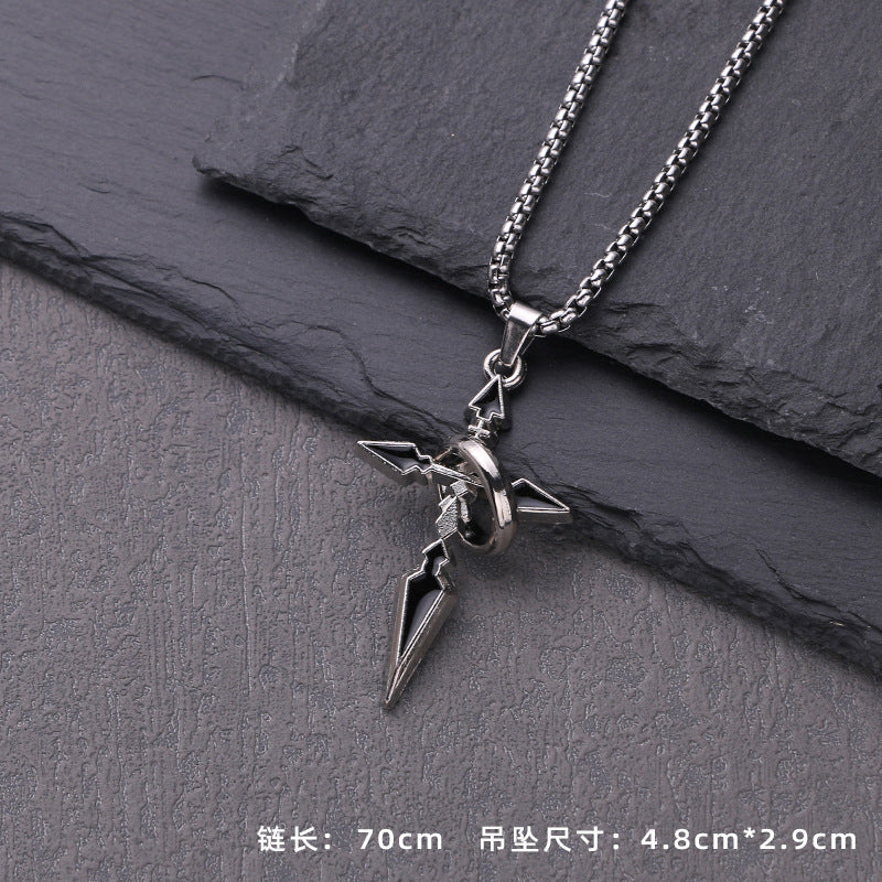 Wholesale Punk Personalized Cross Necklace