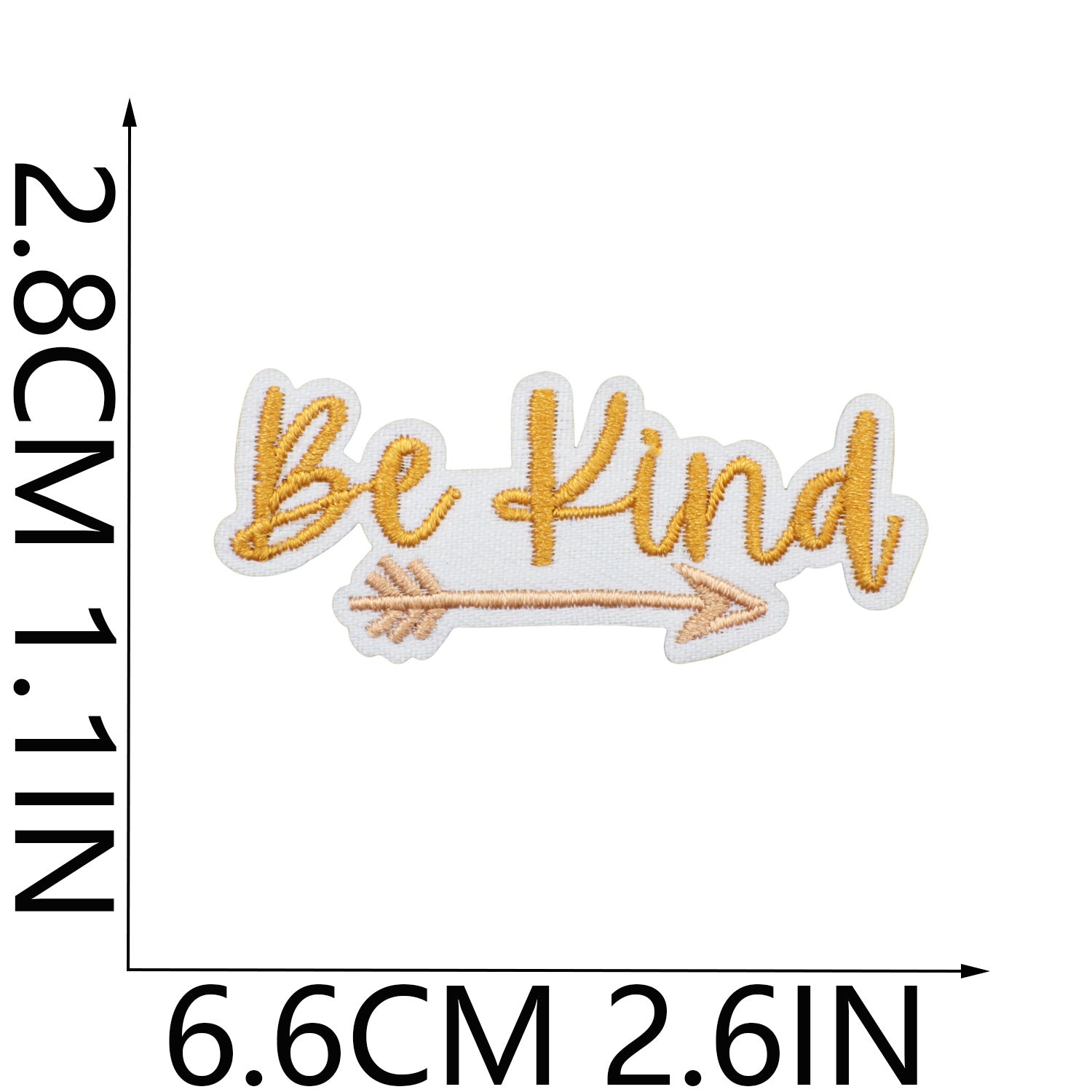 Wholesale Polyester Embroidered Patch Decorative Accent Inspirational Quote Love Yourself English Slogan Applique For Clothing Bags DIY Craft Stylish Fashion Accessory