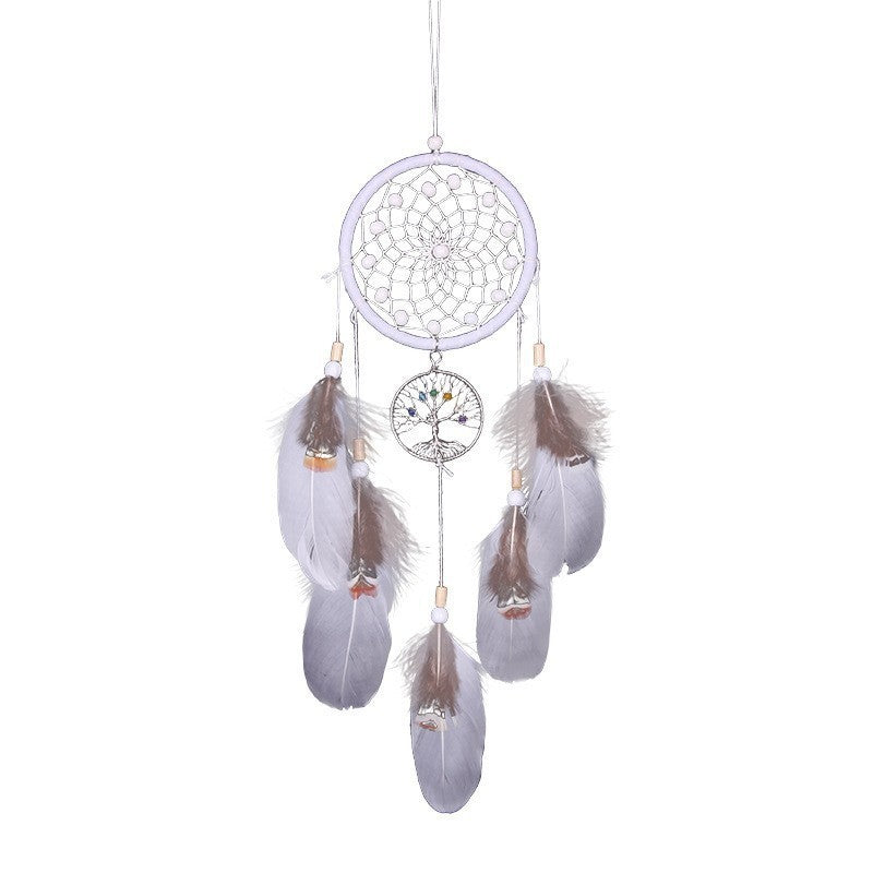 Wholesale Indian Retro Style Colorful Tree of Life Aerial Hanging Dream Catcher