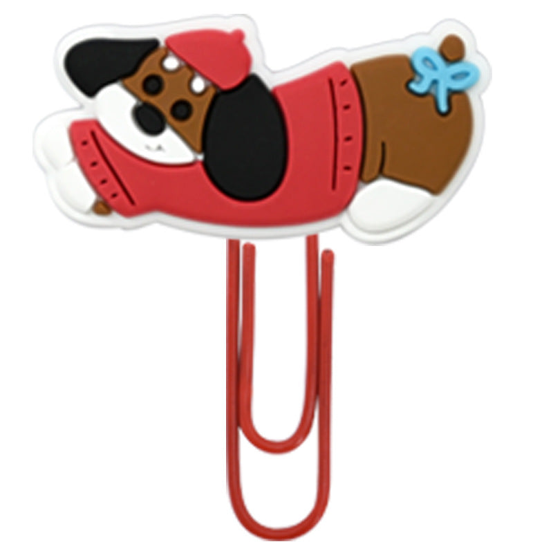 Wholesale  Random 50pcs/pack  Cartoon Sausage Dog Bookmark