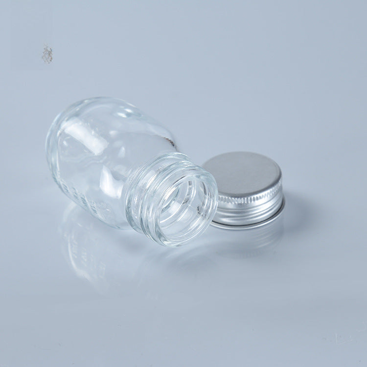 Wholesale 10pcs spot supply Crystal White Material 30mL graduated glass bottle medicine paste special bottle