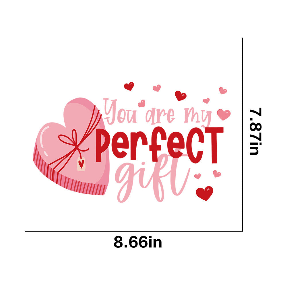 Wholesale Valentine'  s Day UV DTF Ready to Press Transfers Wraps