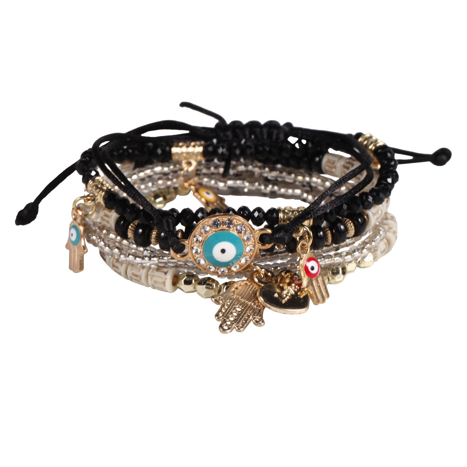 Wholesale Demon Eye Multi-layer Bracelet