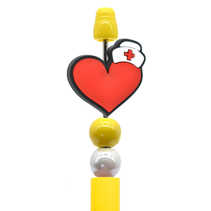 Wholesale  Random 100pcs/pack  Medical Series Ballpoint Pen Beads