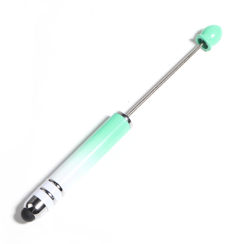 Wholesale 5PCS/PACK Beadable Pens Diy Touch Screen Multi-color Gradient Multi-function Dual-purpose