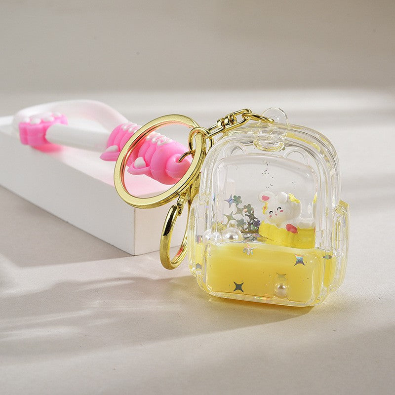 Wholesale Acrylic   Sand Keychain
