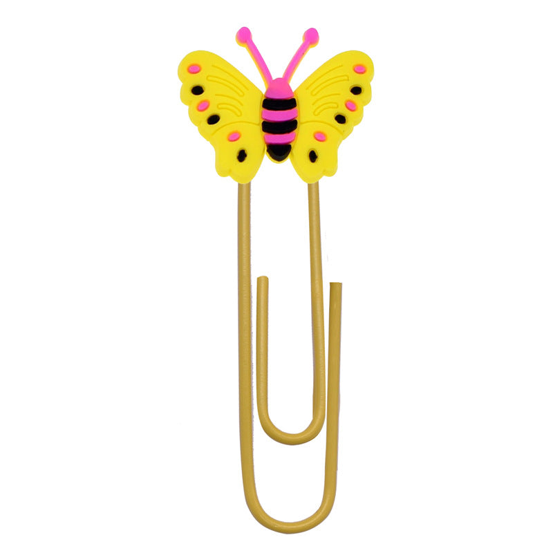 Wholesale Random 50pcs Creative Paper Paperclip Creative Metal Bookmark