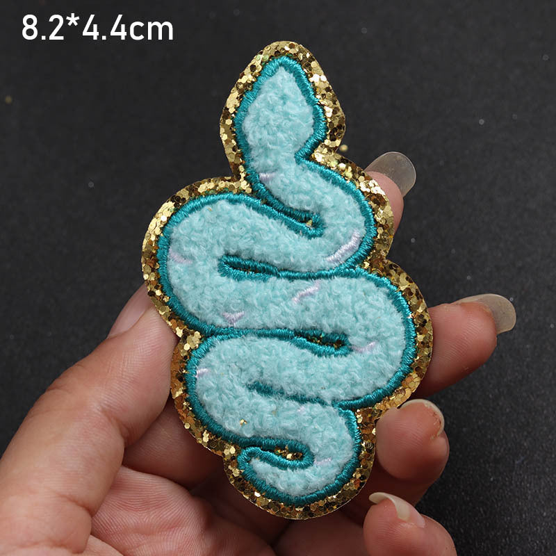 Wholesale DIY Cartoon Embroidered Towel Embroidery Patch