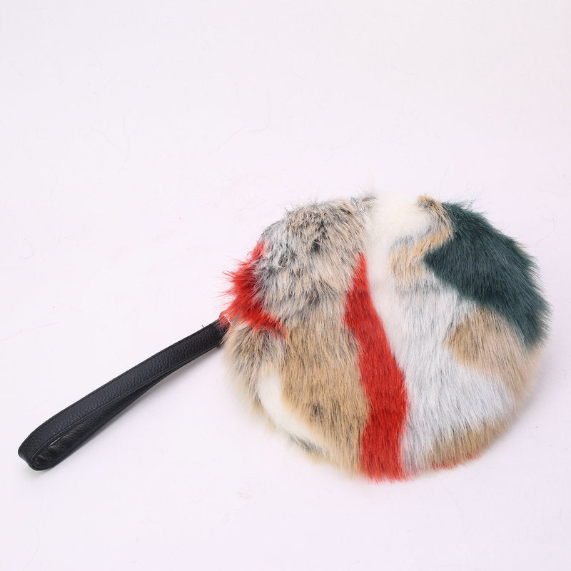 Wholesale Winter Plush Ladies Wallet