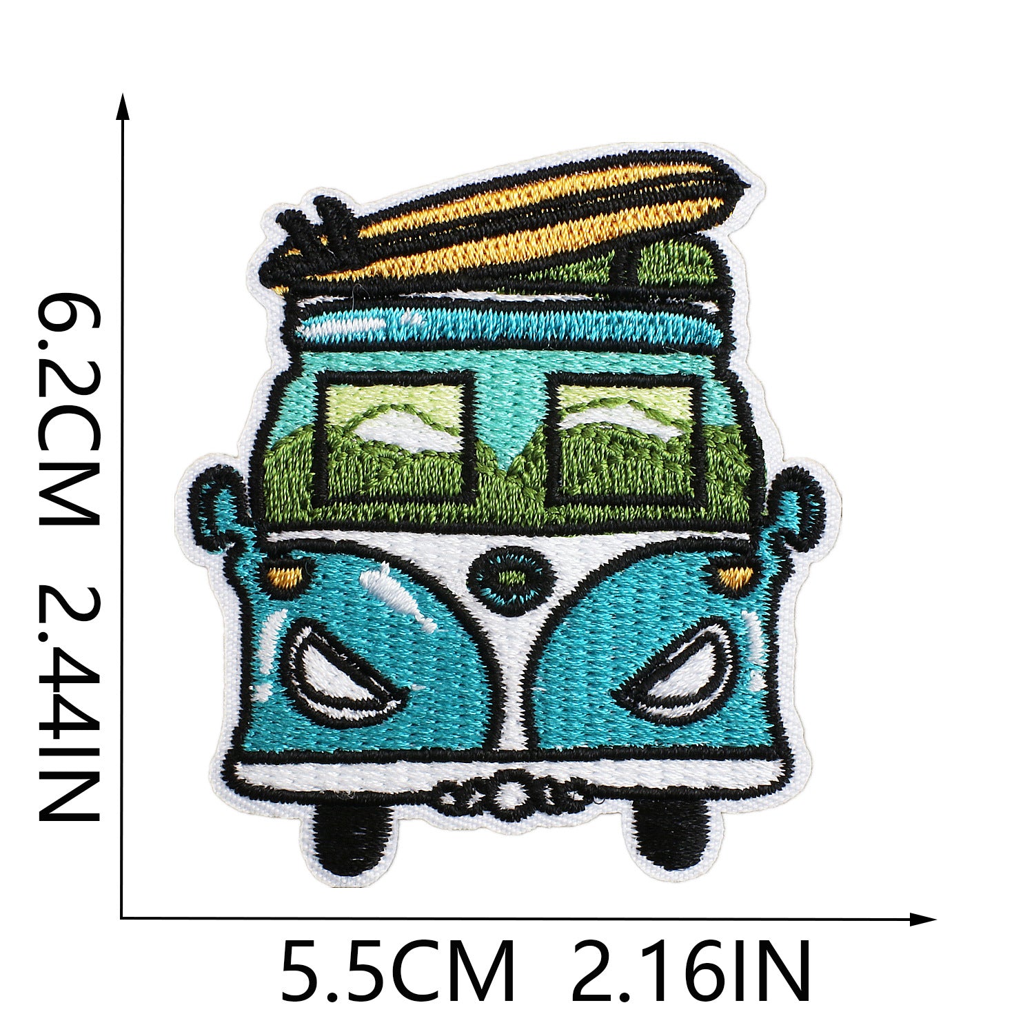 Wholesale Vacation Beach Embroidered Cloth Patch Camera Sun Sand Ball Decorative Sew On Applique For Clothing Bag Gift