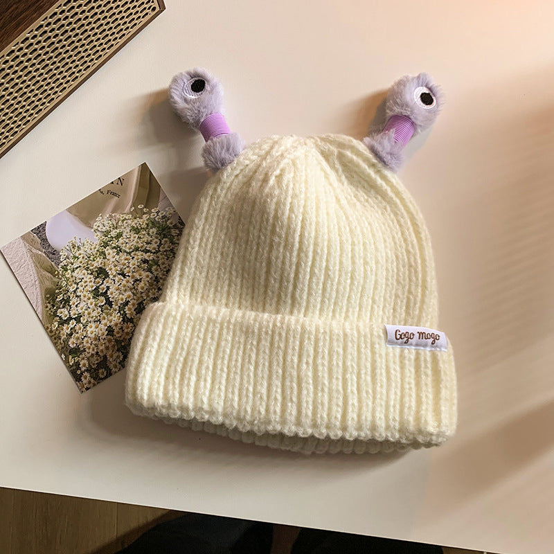 Wholesale Cute and Funny Frog Knitted Woolen Hat