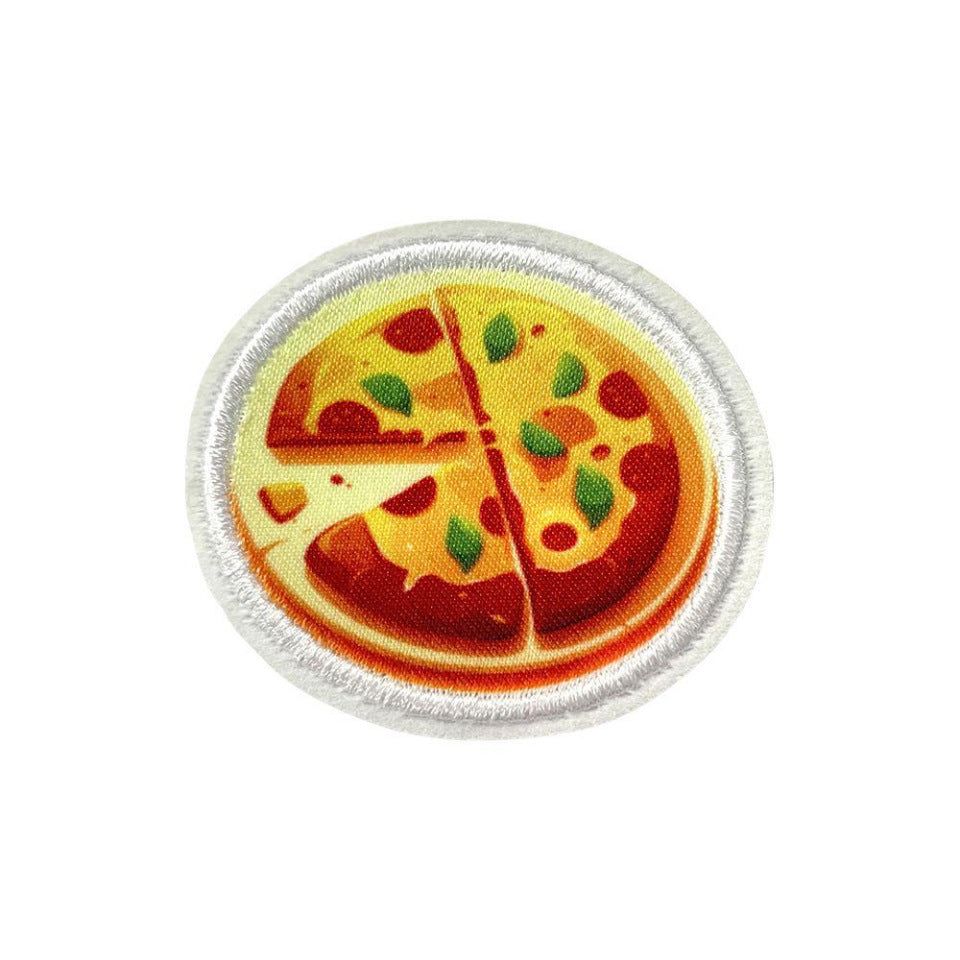 Wholesale Cute Food Embroidered Patch For Clothes Milk Tea Cake Snack Applique Fashion Accessory For DIY Decor