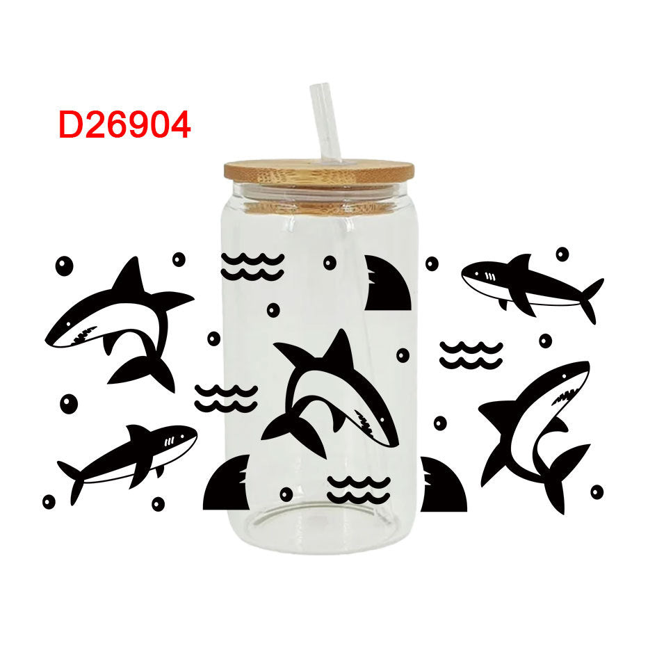 Wholesale UV Transfer Paste Glass Crystal Label Crystal Paste 16OZ UV DTF WRAPS