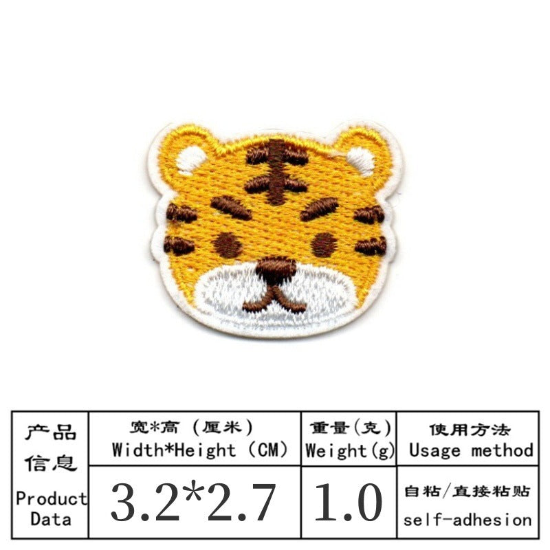 Wholesale Cartoon Animal Flower Embroidery DIY Patches