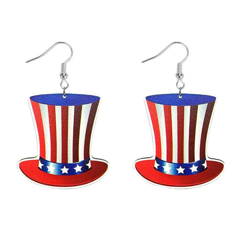 Botas de girasol de mariposa de mariposa al por mayor Labios de madera de un solo lado aretes de madera