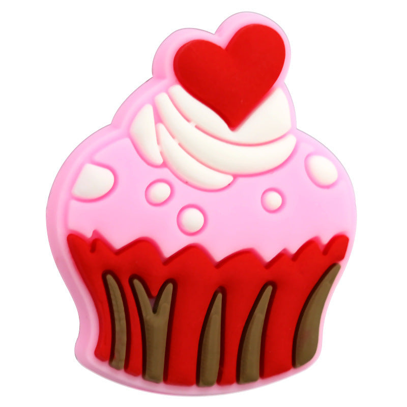 Wholesale Random 100pcs/pack  Food Series Fruit Beads Focal Beads