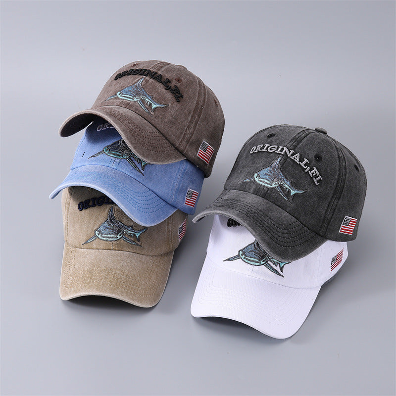 Wholesale Cotton Shark Baseball Cap