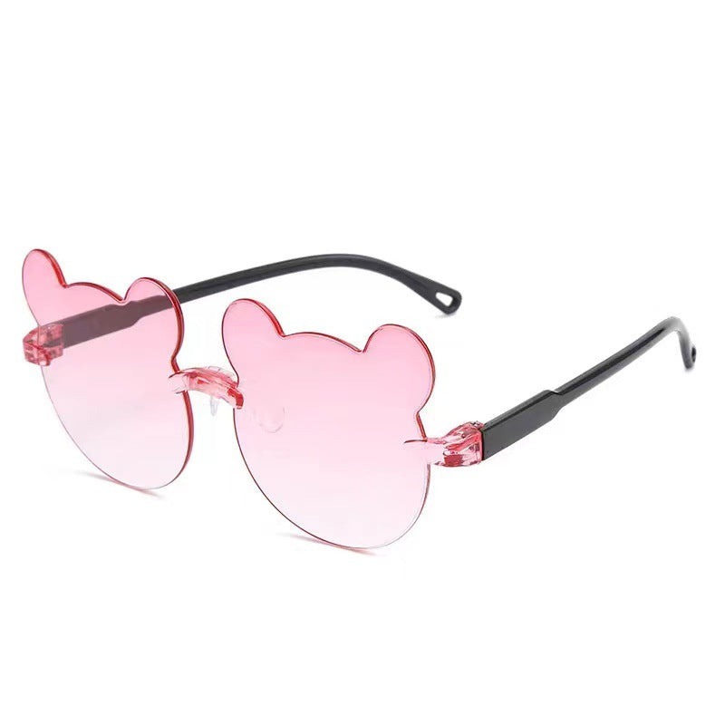 Wholesale Cute baby bear sun protection sunglasses frame