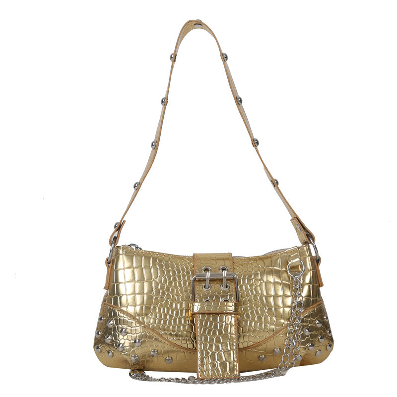 Wholesale PU Vintage Underarm Bag