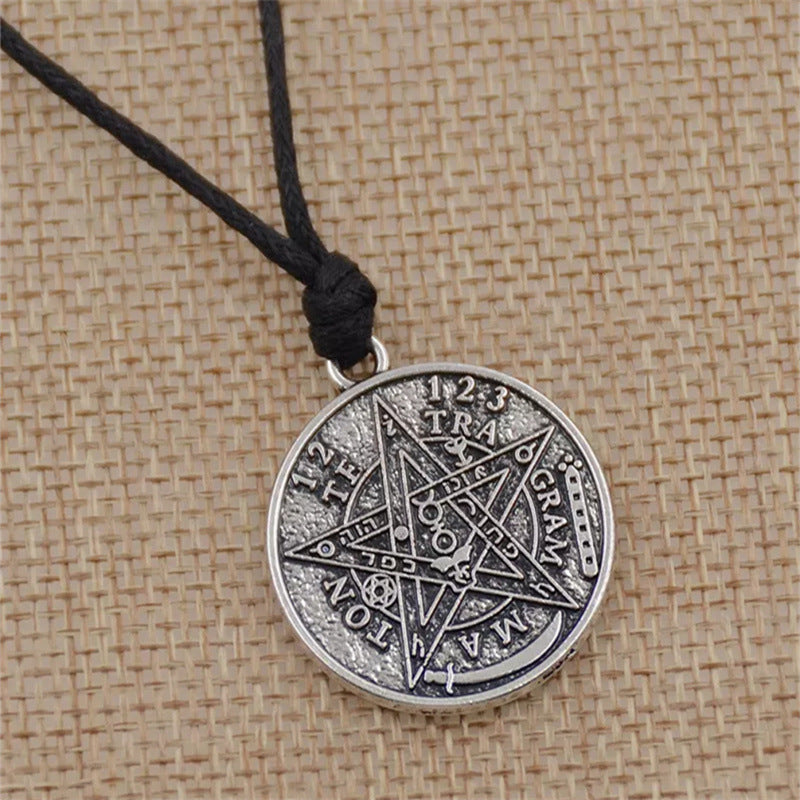 Wholesale Vintage Lucky Five-Pointed Pentagram Necklace